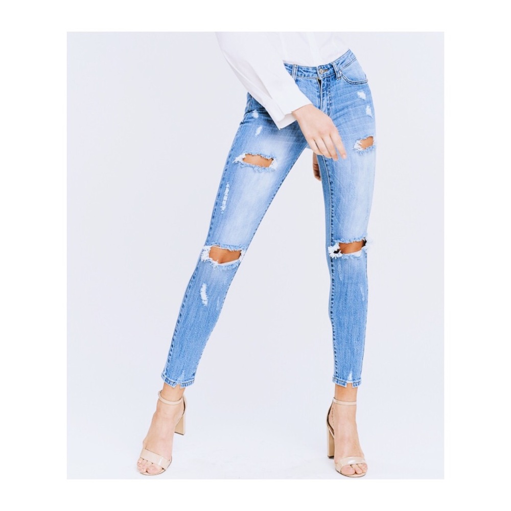 Edgy Denim Jeans